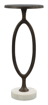 Bonita Bronze Accent Table by Zuomod at Eve Furniture