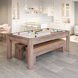 Bonker Brown 3 in 1 Table by Zuomod at Eve Furniture