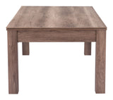 Bonker Brown 3 in 1 Table by Zuomod at Eve Furniture