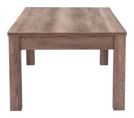 Bonker Brown 3 in 1 Table by Zuomod at Eve Furniture