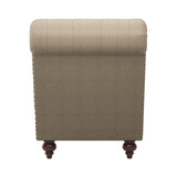 Bonne Brown Chaise by Homelegance at Eve Furniture