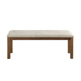 Bonner Brown Dining Bench by Homelegance at Eve Furniture