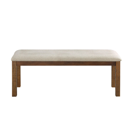 Bonner Brown Dining Bench by Homelegance at Eve Furniture