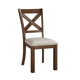 Bonner Brown Side Chair, Set of 2 by Homelegance at Eve Furniture