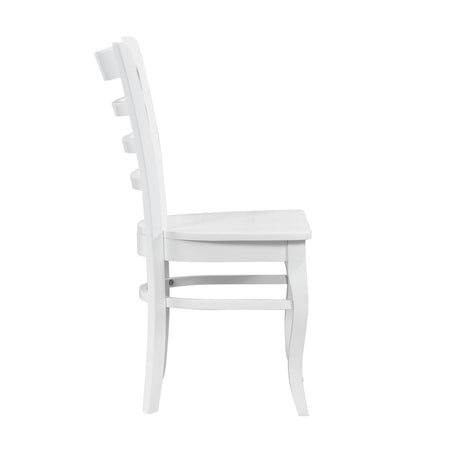 Bonnie White 5-Piece Dining Set by Homelegance at Eve Furniture