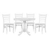 Bonnie White 5-Piece Dining Set