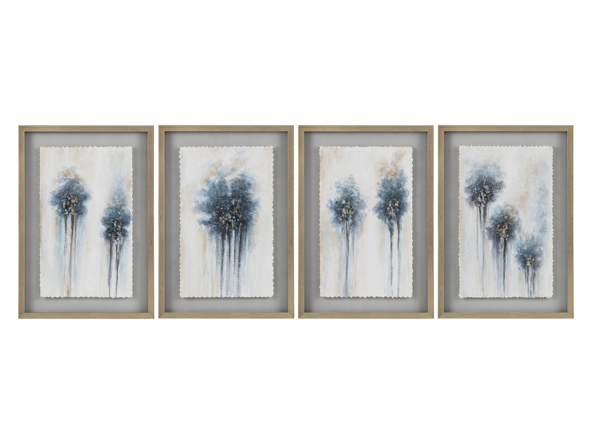 Boom Boom Blue/Gold Wall Art by Crestview at Eve Furniture