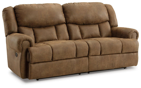 Boothbay Auburn Manual Reclining Sofa by Ashley at Eve Furniture