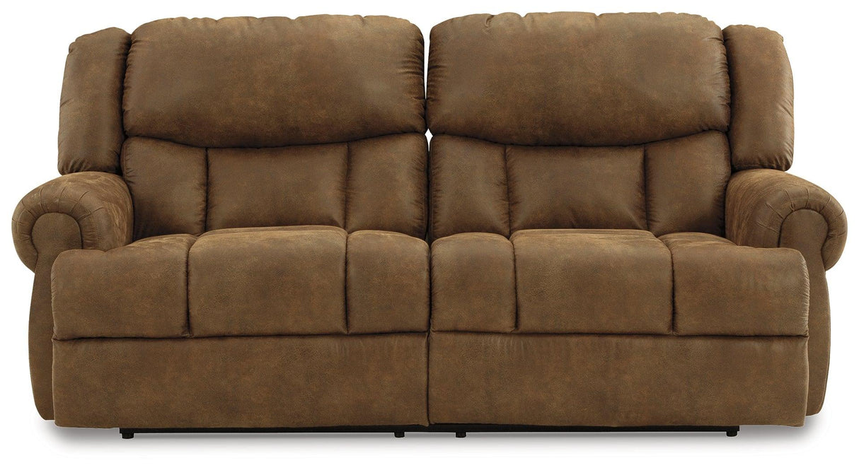 Boothbay Auburn Manual Reclining Sofa by Ashley at Eve Furniture