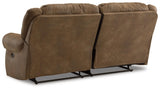 Boothbay Auburn Manual Reclining Sofa by Ashley at Eve Furniture