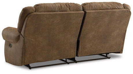Boothbay Auburn Manual Reclining Sofa by Ashley at Eve Furniture