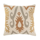 Bora Bora Block Print Pillow Cover w/Filler, Set of 2 by Mercana at Eve Furniture