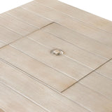 Bordeaux Brown Dining Table w/ Fire Pit & Cooler by Furniture of America at Eve Furniture