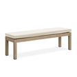 Bordeaux Natural/Beige Bench by Furniture of America at Eve Furniture