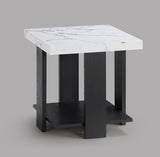 Boris Faux Marble 3-Piece Coffee Table Set by Crown Mark at Eve Furniture