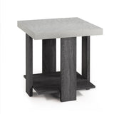 Boris Light Gray 3-Piece Coffee Table Set by Crown Mark at Eve Furniture