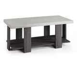 Boris Light Gray 3-Piece Coffee Table Set by Crown Mark at Eve Furniture