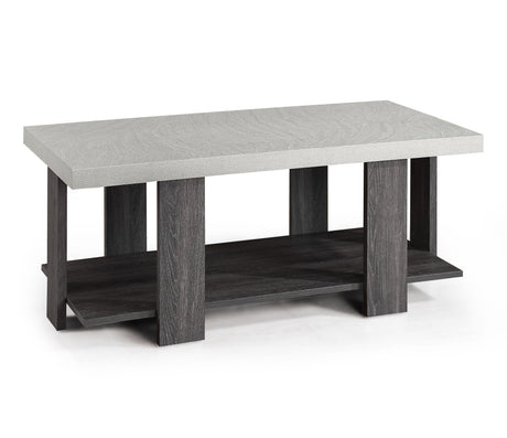 Boris Light Gray 3-Piece Coffee Table Set by Crown Mark at Eve Furniture