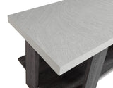 Boris Light Gray 3-Piece Coffee Table Set by Crown Mark at Eve Furniture