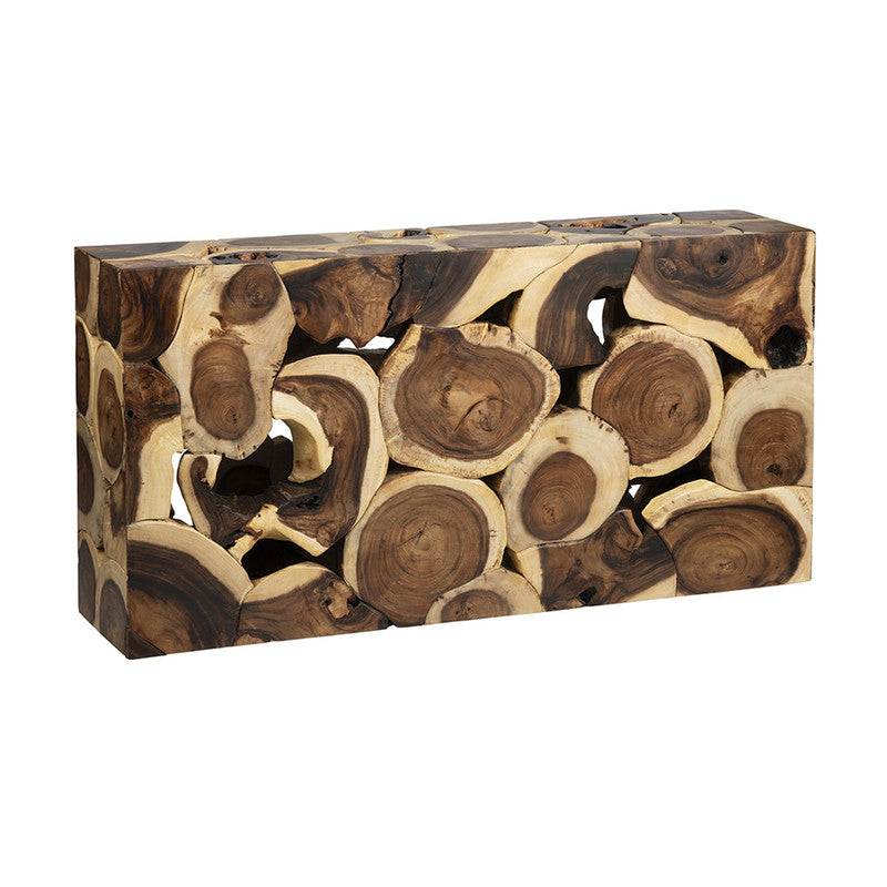 Borneo Brown Console Table by Crestview at Eve Furniture