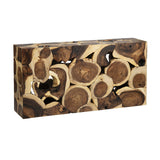 Borneo Brown Console Table by Crestview at Eve Furniture