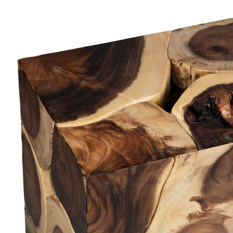 Borneo Brown Console Table by Crestview at Eve Furniture