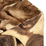 Borneo Brown Suar Cocktail Table by Crestview at Eve Furniture