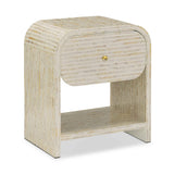 Borno 20" Mother of Pearl Nightstand by TOV Furniture at Eve Furniture