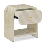 Borno 20" Mother of Pearl Nightstand by TOV Furniture at Eve Furniture