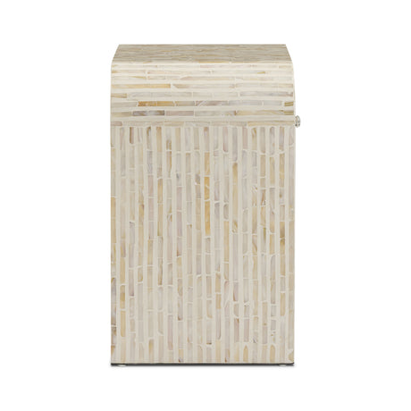 Borno 20" Mother of Pearl Nightstand by TOV Furniture at Eve Furniture