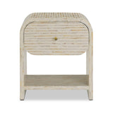 Borno 20" Mother of Pearl Nightstand by TOV Furniture at Eve Furniture