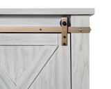 Borrego Antique White TV Console by Furniture of America at Eve Furniture