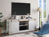 Borrego Antique White TV Console by Furniture of America at Eve Furniture