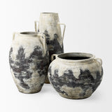 Boscia 28.9H Double Ear Floor Vase by Mercana at Eve Furniture