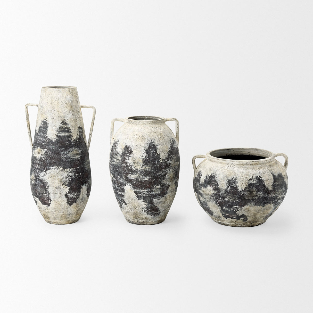 Boscia Double Ear Floor Vase by Mercana at Eve Furniture