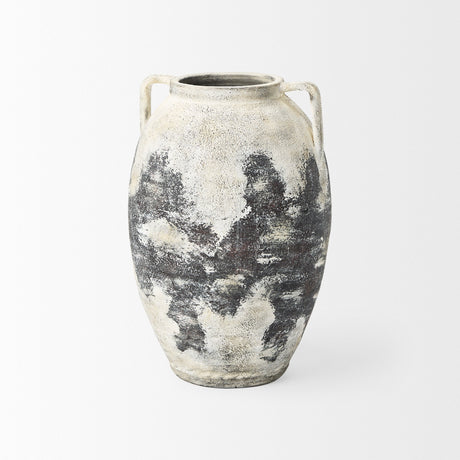 Boscia Double Ear Floor Vase by Mercana at Eve Furniture