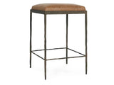 Bose Chestnut Brown Leather Counter Stool by Classic Home at Eve Furniture