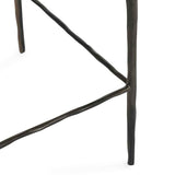 Bose Cocoa Brown Leather Counter Stool by Classic Home at Eve Furniture