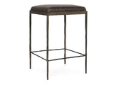 Bose Cocoa Brown Leather Counter Stool by Classic Home at Eve Furniture