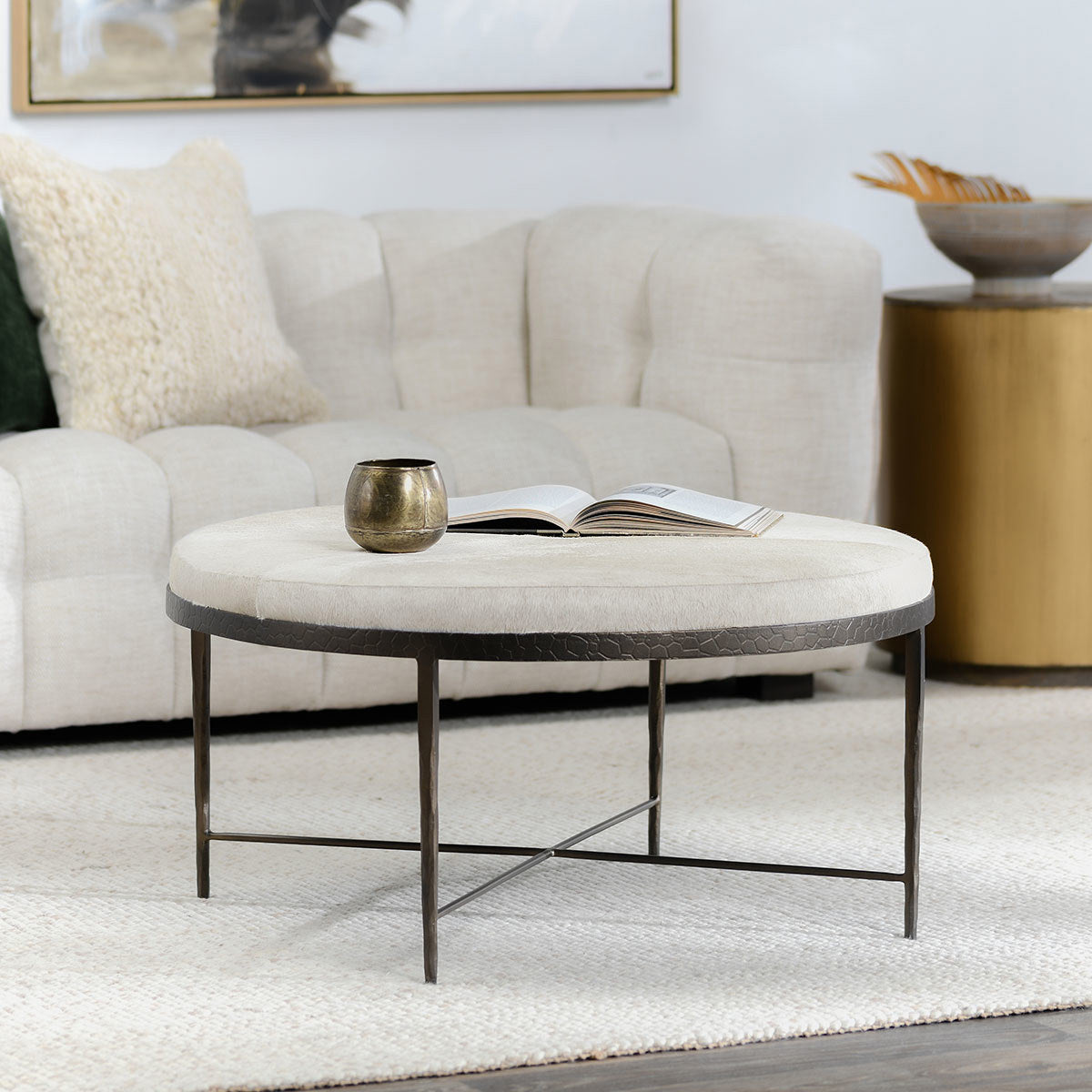 Bose Coffee Table - Dusty Cream by Classic Home at Eve Furniture