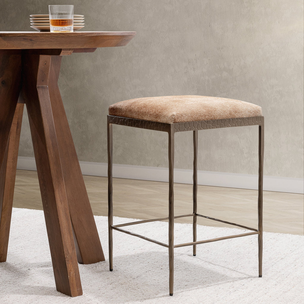 Bose Canyon Sand Counter Stool by Classic Home at Eve Furniture