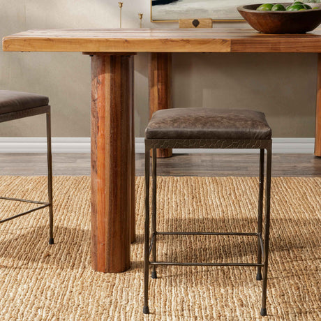 Bose Counter Stool - Cocoa Brown by Classic Home at Eve Furniture