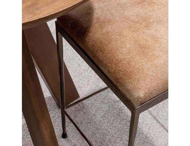 Bose Hide Brown Counter Stool by Classic Home at Eve Furniture