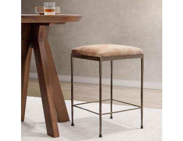 Bose Hide Brown Counter Stool by Classic Home at Eve Furniture
