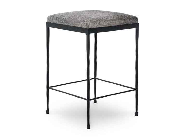 Bose Hide Gray/Black Counter Stool by Classic Home at Eve Furniture