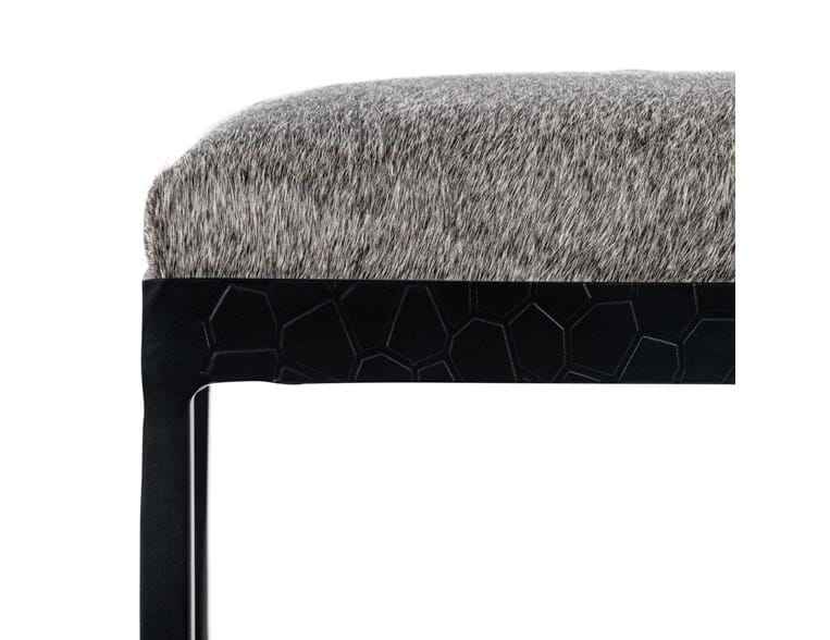 Bose Hide Gray/Black Counter Stool by Classic Home at Eve Furniture