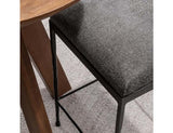 Bose Hide Gray/Black Counter Stool by Classic Home at Eve Furniture