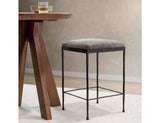 Bose Hide Gray/Black Counter Stool by Classic Home at Eve Furniture