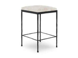Bose Hide White/Black Counter Stool by Classic Home at Eve Furniture