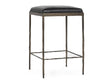Bose Onyx Black Leather Counter Stool by Classic Home at Eve Furniture